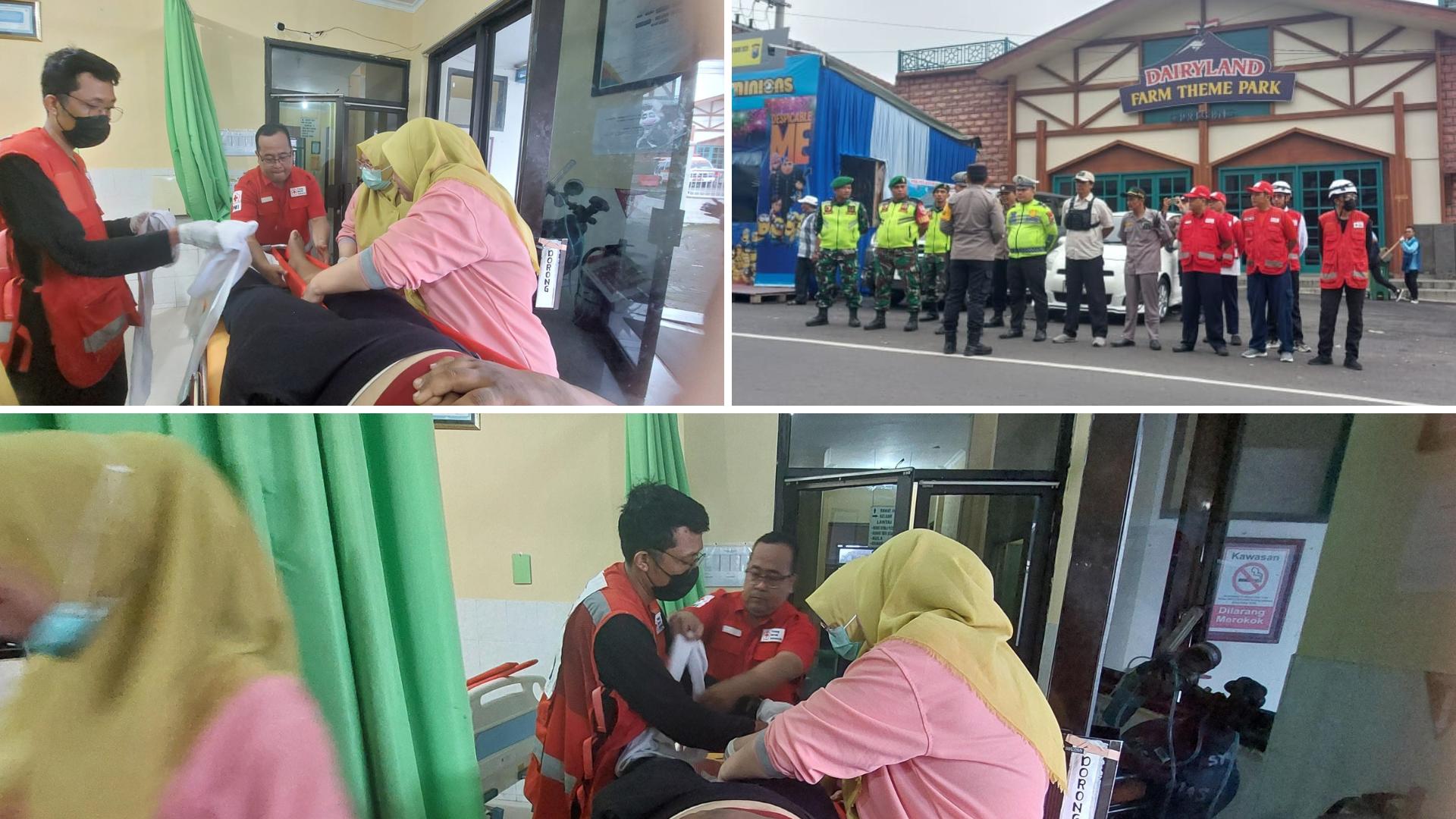 Pmi Kabupaten Pasuruan Gelar Layanan Pos Pertolongan Pertama Di Prigen